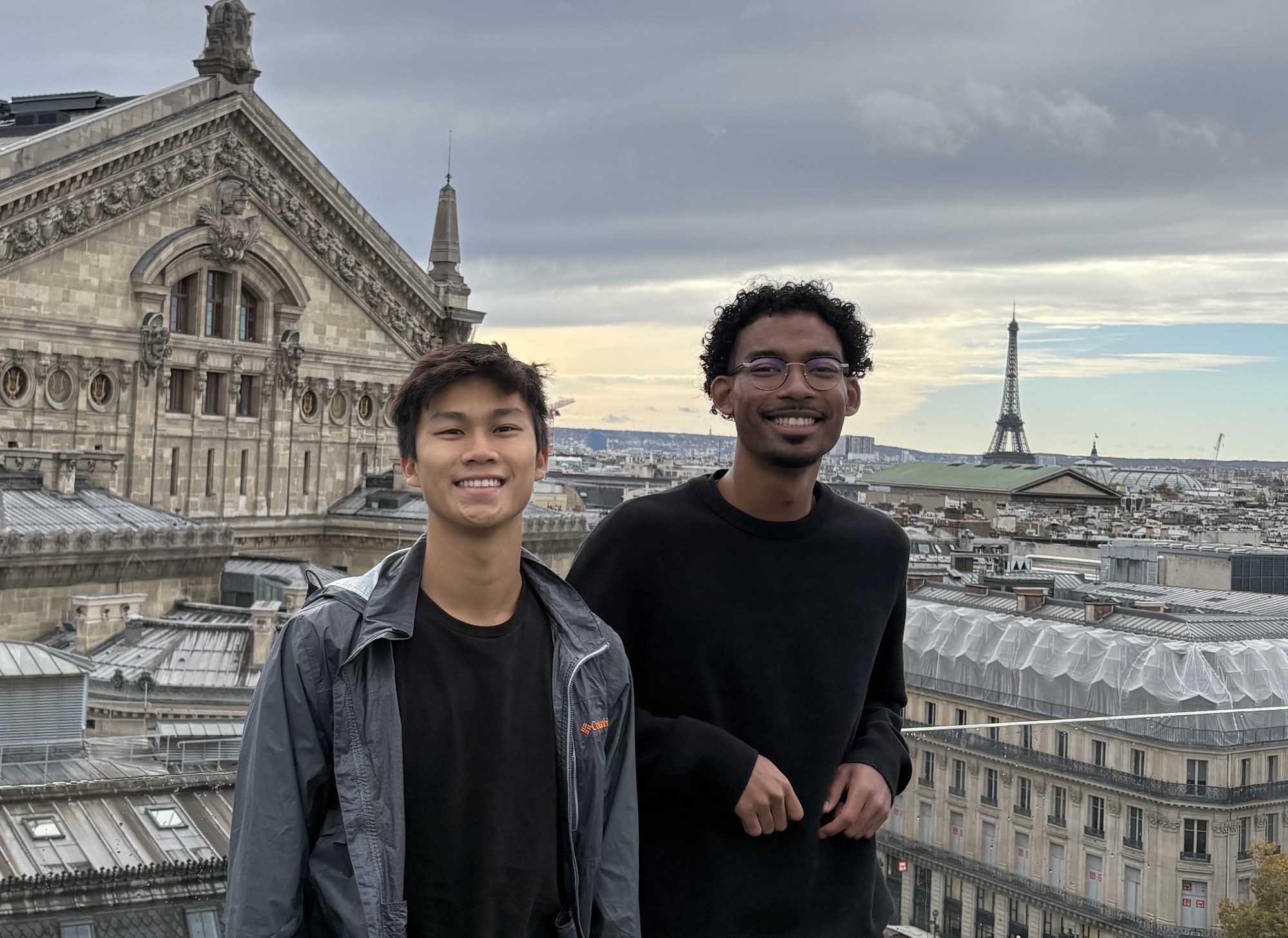 Harold and Nathan, co-founders of Cookies for Cancer